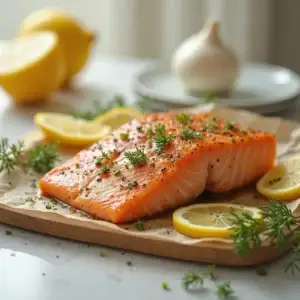 Baked Lemon Garlic Salmon – Fresh, Flavorful